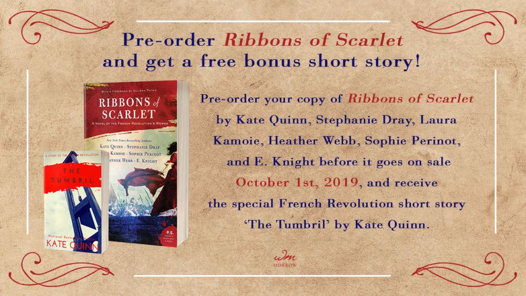 Preorder Ribbons of Scarlet and get a free bonus story!